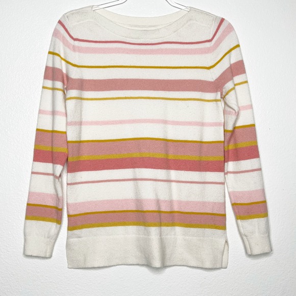 LOFT Petites Striped Sweater Womens Small Petite - Picture 2 of 6
